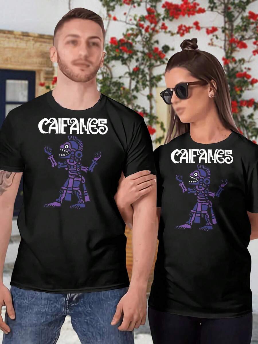 Women's Caifanes Band T-Shirt - Stylish Fashion Concert Tees - Black - View 1