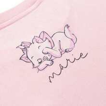 Disney Aristocats Long Pyjamas | Marie Womens' Long-Sleeved Pyjama Set | Ladies' Sleepwear - Pink - View 6