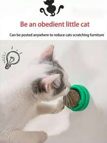1pc Cat Lover And Cat Mom Lovenip Ball With RotatingFeature For Grinding Teeth AndCleaning,Cat Lover And Cat Mom Lovenip Ball WallSticking Crab Cat Lover And Cat Mom Love Toy, SuitableFor Cat/Dog Lover Gift And Dog/Cat Mom Love Pet Cat Lover And Cat Mom Loves To Play And RelieveBoredom Cat Lover And Cat Mom Love Chew Toy WithDigestion Promoting Agentcat Lover And Cat Mom Lovenip Ball, Adhesive Cat Lover And Cat Mom Love ToyTeeth Grinding Stick, Cat/Dog Lover Gift And Dog/Cat Mom Love PetProduct Green Color