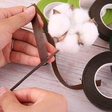 20m Self-Adhesive Floral Stem Tape, Florist DIY Decorative Flower Wrapping Tape For Bouquets, Weddings, Mother's Day, Home Decor, Graduation, Back To School, Birthday Parties - Green - View 7