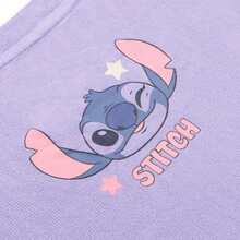 Disney Lilo & Stitch Pyjamas | Stitch Womens' Long Sleeved Pyjama Set | Ladies' Sleepwear - Purple - View 5