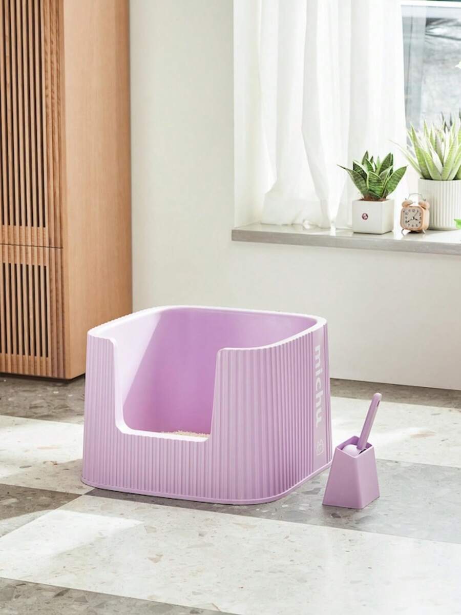Michu XXL Stella Deluxe Cat Litter Box - Spacious Design - Stella - View 1