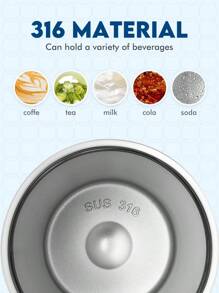 Vaso de 23 oz con diseño bonito: botella de agua deportiva con aislamiento al vacío, tapa y pajita, taza portátil de acero inoxidable para el hogar, la oficina, deportes al aire libre, correr, fitness, camping y viajes. Regalo perfecto para las fiestas para familiares y amigos.