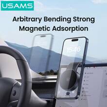 Car Mobile Phone Stand 2025 New Car Special Magnetic Navigation Multi-Functional Vehicle Support Frame Can Be Bent At Will Compatible With IPhone, Android Phone, Gift For Birthday, Family, Friends Car Accessories, Car Phone Holder