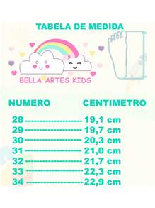 Tênis Infantil Calce Fácil  Menina Bella Artes Volta as Aulas Leve Prático Confortável