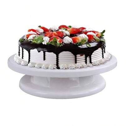 Prato Rotativo Giratório Bailarina P/ Bolo Decoração Torta