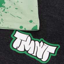 Teenage Mutant Ninja Turtles T-Shirt And Shorts Set | TMNT Boys' 2-Piece Clothing Set | Kids' Clothing Sets - Green - View 7