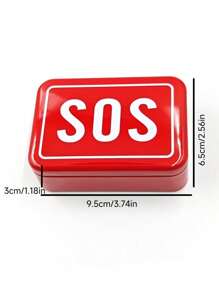 6/8/10pcs Outdoor Survival Tool Kit, Full Set Of Wilderness Survival Gear, SOS Box Survival Kit Emergency Pack