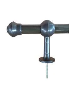 Wooden Rod Kit With 3.00 Meters Of 19 Mm (Medium) For Curtains - Tobacco - View 1
