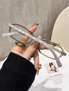 1 pieza Gafas de estilo bohemio con estampado de leopardo, adecuadas para uso diario - multicolor - Ver 7