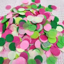 5000pcs 1 Inch Mixed Colors Round Paper Confetti, 1.8oz - Ideal For Wedding, Valentine's Day, Party, Holiday, Dining Table, Gifts, Home Decor, Graduation & Atmosphere Decoration - Multicolor - View 14