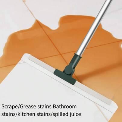 1 szt. 3 w 1 silikonowa magiczna miotła, zamiatarka do podłóg w łazience, skrobak do ściągaczki, narzędzie do czyszczenia gospodarstwa domowego