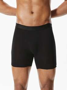 10pz media y larga algodón Bóxer Hombre Pantalones cortos de Boxeo de media y larga duración calzoncillos masculinos calzoncillos masculinos cómodos pantalones cortos de boxeo masculino tirantes calzoncillos calzoncillos - Multicolor - Ver 2