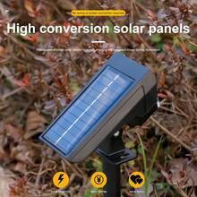 Solar Powered Pathway Spot Light, Dual Use Garden Landscape Tree Lighting, Outdoor Home Yard Lawn Decor - Multicolor - View 6