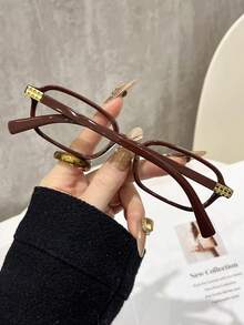 1 pieza Gafas de estilo bohemio con estampado de leopardo, adecuadas para uso diario - multicolor - Ver 5