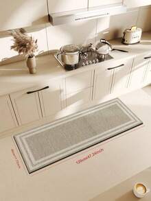 圣诞厨房地毯，厨房垫，房间装饰，1 件装可裁剪长方形厨房地毯，防滑橡胶底地垫，厨房地毯，家用可水洗厨房门垫，浴室门垫，门廊地毯，走廊地毯，浴室地毯，浴室吸水地垫，厨房水槽洗衣房办公室防滑垫，家居装饰新年礼物 - 彩色 - 查看 13