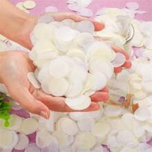 5000pcs 1 Inch Mixed Colors Round Paper Confetti, 1.8oz - Ideal For Wedding, Valentine's Day, Party, Holiday, Dining Table, Gifts, Home Decor, Graduation & Atmosphere Decoration - Multicolor - View 16