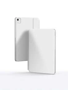 适用于 iPad Air 11/13 英寸 M3/2025/A16（第十代）的阿拉伯语键盘保护套，以及适用于 iPad Pro 11/12.9 英寸/13 英寸 M4/M2（第六代/第五代/第四代）的翻盖式键盘保护套，支持智能无线多点触控，带背光，磁吸式设计，白色