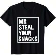 S Mr Steal Your Snacks Hungry  Yummy Ren  T-Shir-100% Cotton T-Shirt 220gT-Shirt