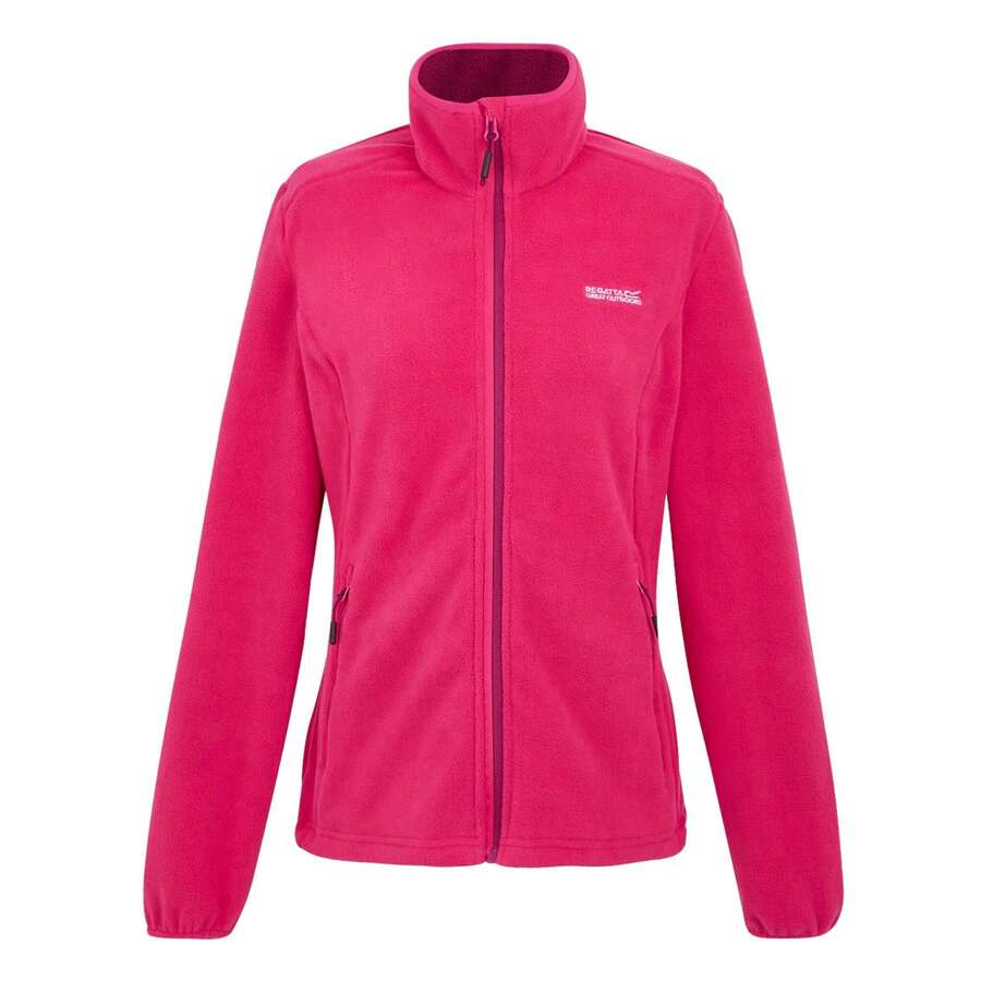 Regatta Womens/Ladies Floreo IV Full Zip Fleece Jacket (Pop) - Hot Pink - View 1