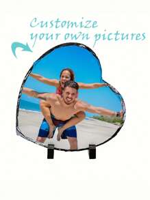 1pc Customized Photo Frame With Stand - Personalized Engraved Picture Display For Office Desk, Perfect Gift For Mother's Day, Father's Day, Wedding, Birthday, Etc., Home Harmony, Home & Living, Christmas Home Atmosphere, Autumn Home Refresh, Xmas Decoration