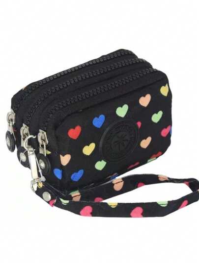 Monedero Tarjetero Mini Estampado Palm Springs