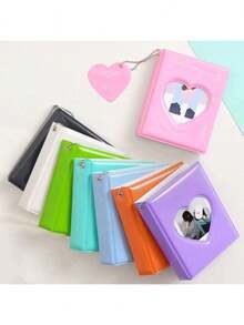 1 Set Of 3-Inch Colorful Photo Album, 1 "Love U" Photo Album, And 1 Mirror Photo Album,Back To School,School Supplies - Multicolor - View 9