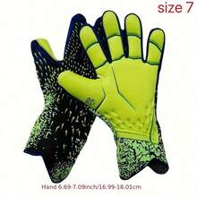 1 双专业乳胶守门员手套，加厚足球守门员手套，足球配件 - 防滑、耐磨、透气、防水、减震、抓地力强、轻便、高弹性、防撞、抗撕裂、舒适、耐用、高性价比、专业比赛守门员手套 - 彩色 - 查看 16