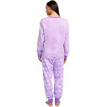Lilo & Stitch Mums' Pyjamas | Stitch And Angel Womens' Pyjama Set | Ladies' Sleepwear - Purple - View 2