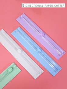 1 件 A3/A4 切纸机便携式照片切割机切纸机迷你圆角切纸器剪贴簿工具,返校,学校用品 - 彩色 - 查看 5