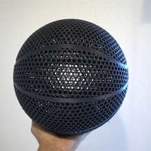 DEFIT 3D Printed High-Elastic Hollow Basketball Impact-Resistant Basketball Adult Sports Basketball Wilson's Airless Basketball