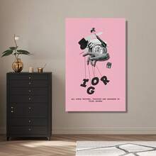 Framed Tyler Music Cover Poster The Creator Poster 8 Canvas Poster Bedroom Decor Landscape Office Room Decor Gift Birthday Party Decor, Mother's Day New Year Easter Gift,  Home Living Room Office Wall Decor, Perfect Gift And Wall Decoration - 框架 - 查看 3