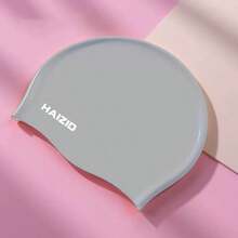 Silicone Swim Cap For Women With Long Hair And Loose Ends, Waterproof Ear Protection For Both Men And Women, Silicone Swim Cap