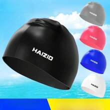 Silicone Swim Cap For Women With Long Hair And Loose Ends, Waterproof Ear Protection For Both Men And Women, Silicone Swim Cap