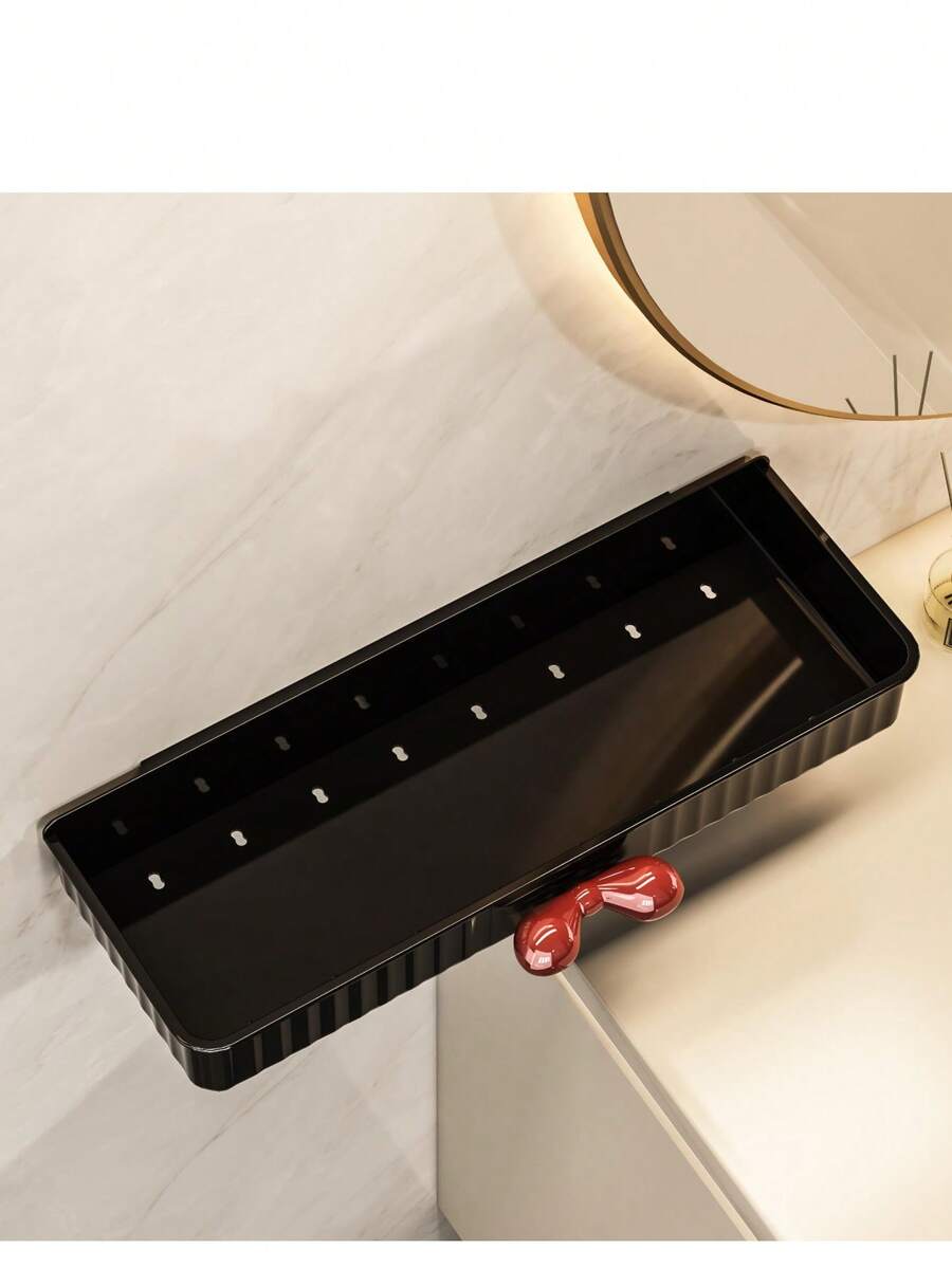 Wall Mounted Makeup Storage Box, Organizer Rack