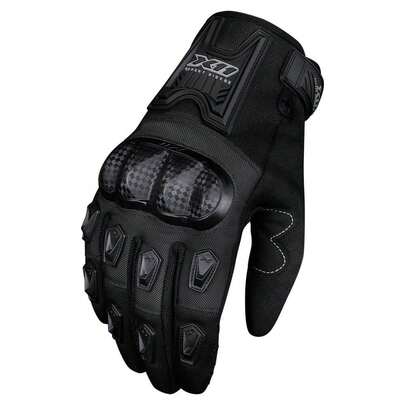 Luva X11 Blackout 2 Masculina Motociclista Motoqueiro Motoboy Ciclista Bike