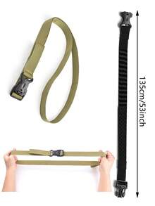 1 szt. Pasek klamrowy do namiotu na zewnątrz, walizka podróżna, śpiwór, kołdra, stała lina, wielofunkcyjny pasek mocujący ładunek - Wielokolorowe - Zobacz 5