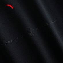 Anta Áo thun nam thoáng khí, nhanh khô, quần áo thể thao tập chạy bộ mùa hè mới - Đen cơ bản -4 - Xem 5