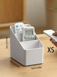 1pc White Rabbit Shaped Storage Box, Makeup Organizer, Stationery Holder, Desk Drawer Organizer For Home, Office, Dorm