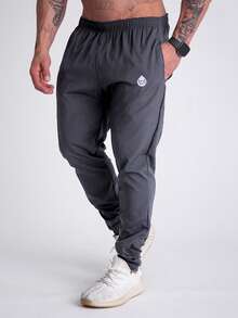 Kit 3 Ultra Light Men's Gym Sports Pants - Đá lửa - Xem 6