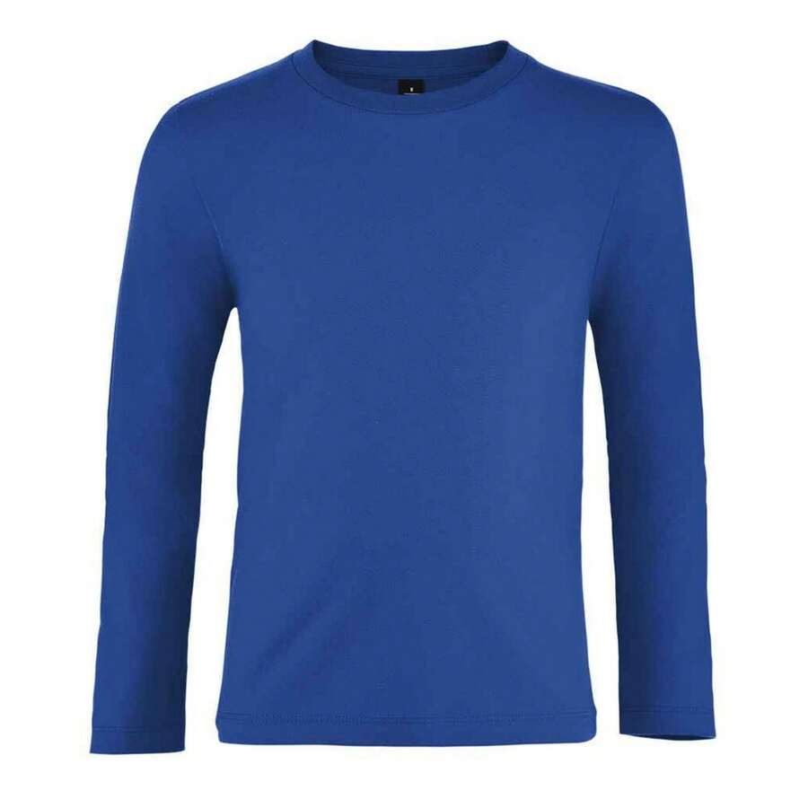 SOLS Childrens/Kids Imperial Long-Sleeved T-Shirt (Royal Blue) - Royal Blue - View 1