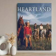 Framed Canvas Mural Heartland Tv Series Art Poster Room Aesthetics Poster Poster Decorative Painting Canvas Wall Art Living Room Posters Bedroom Painting Ready To Hang - Framed - View 2