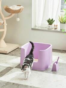 Michu XXL Stella Deluxe Cat Litter Box - Spacious Design - Stella - View 2
