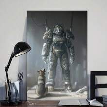 Framed Fallout 4 Classic Popular Game Posters & Prints On Canvas Wall Art Poster For Room Decor - Framed - View 1