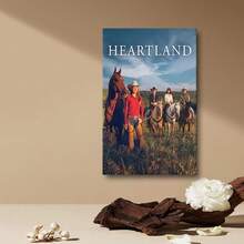 Framed Canvas Mural Heartland Tv Series Art Poster Room Aesthetics Poster Poster Decorative Painting Canvas Wall Art Living Room Posters Bedroom Painting Ready To Hang - Framed - View 5