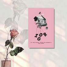 Framed Tyler Music Cover Poster The Creator Poster 8 Canvas Poster Bedroom Decor Landscape Office Room Decor Gift Birthday Party Decor, Mother's Day New Year Easter Gift,  Home Living Room Office Wall Decor, Perfect Gift And Wall Decoration - 框架 - 查看 4