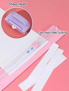 1 件 A3/A4 切纸机便携式照片切割机切纸机迷你圆角切纸器剪贴簿工具,返校,学校用品 - 彩色 - 查看 12