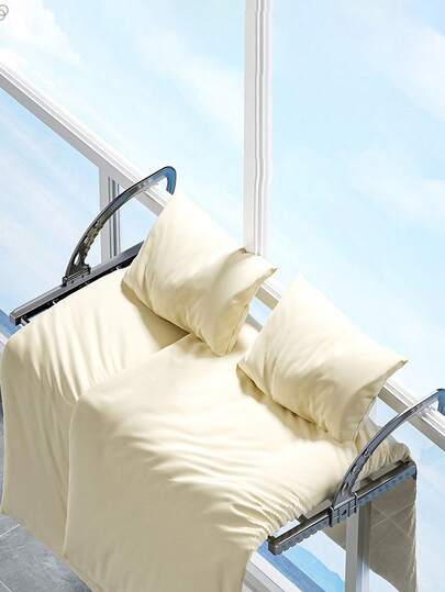 1 Adet Çok Fonksiyonlu Pencere Dış Mekan Balkon Çamaşır Kurutma Askısı, Pencere Pervazı Ayakkabı Askısı, Katlanabilir Uzatılabilir Radyatör Çamaşır Kurutma Askısı - Çamaşırlar İçin Yerden Tasarruf Sağlayan İç ve Dış Mekan Düzenleyici, Balkon Korkuluğu, Pencere Pervazı ve Radyatör Kullanımı İçin Çok Yönlü Askı, İlkbahar Temizliği, Günlük Çamaşır Yıkama İçin İdeal, Pratik Hediye Fikri