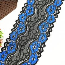 2451 "Lace In 7 Colors: Diversity And Quality For All Your Projects" - Royal Blue - View 1