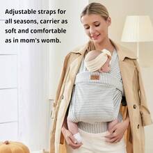 Baby Carrier Straps, Suitable For Newborns And Young Children, Lightweight And  Baby Carrier Straps, Baby Gifts - 條紋 - 查看 4
